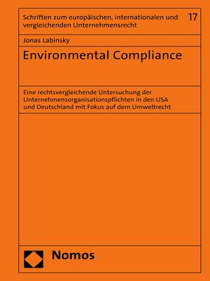 cover image of Environmental Compliance